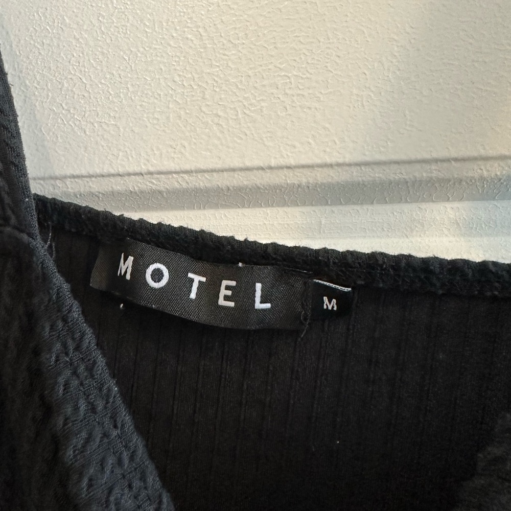Motel Ribbed Mini Dress - Picture 3 of 3